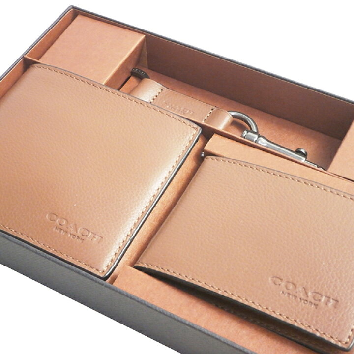 楽天市場】安心の国内発送 コーチ COACH 財布 メンズ レザー 