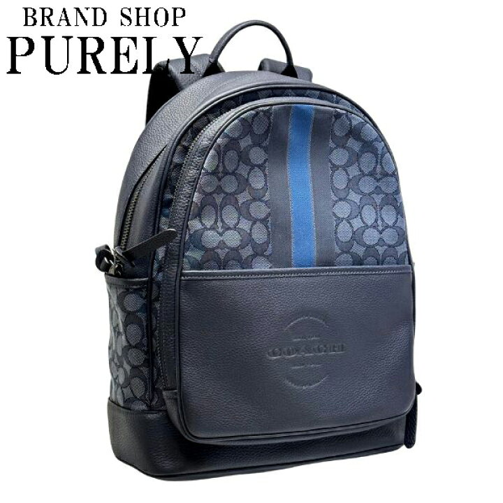 楽天市場 全商品ポイント2倍 送料無料 コーチ Coach バッグ バックパック リュック メンズ アウトレット キャンバス レザー C53 Qbt0a コーチ Coach メンズ Mmm Brandshop Purely