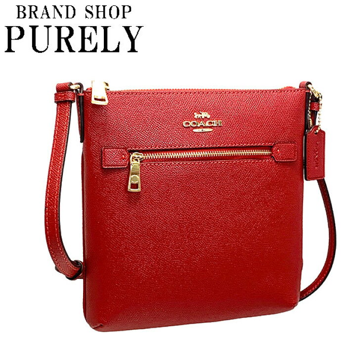 コーチ バッグ ショルダーバッグ COACH ミニ ローワン レザー ファイル  