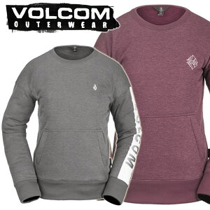 21-22 VOLCOM / {R WOMEN'S POLARTEC CREW FLEECE fB[X t[fB[ Xm[EFA Ci[EFA[ ZJhC[ Xm[{[hAp ^