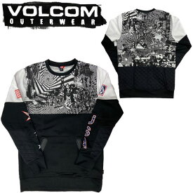 21-22 VOLCOM/ボルコム USST LET IT STORM CREW FLEECE メンズ フリース スノーボード アパレル 2022