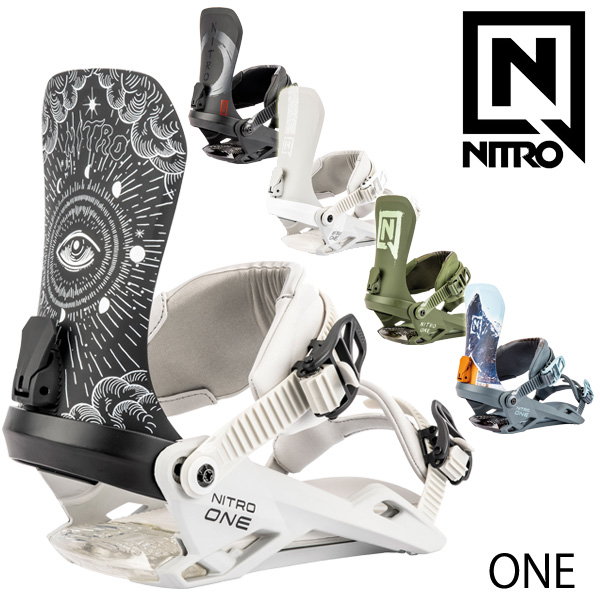 22-23 NITRO/ナイトロ ONE ワン メンズ レディース ビンディング バインディング スノーボード 2023 | BREAKOUT