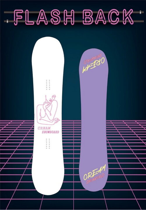 CREAM_SB FLASH BACK 152cm - メルカリ｜ボード