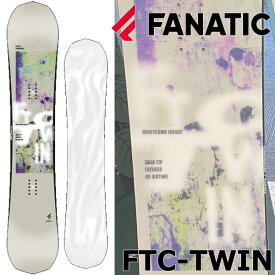 【楽天SSポイントUP】22-23 FANATIC/ファナティック FTC-TWIN メンズ レディース スノーボード オールラウンド 板 2023 型落ち