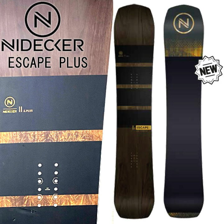 楽天市場 22 23 Nidecker ナイデッカー Escape Plus エスケーププラス メンズ スノーボード 板 23 予約商品 Breakout