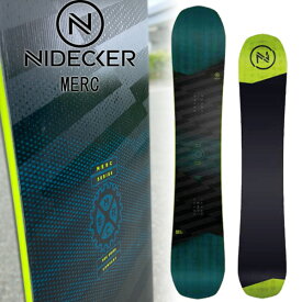 22-23 NIDECKER/ナイデッカー MERC マーク メンズ スノーボード 板 2023