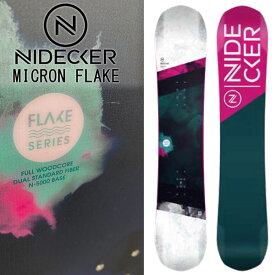 22-23 NIDECKER/ナイデッカー MICRON FLAKE マイクロンフレイク キッズ ユース スノーボード 板 2023 型落ち