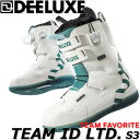 22-23 DEELUXE / ディーラックス TEAM ID LTD. s3 アイディー メンズ レディース スピードレースブーツ 熱成型対応 ス…