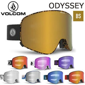 即出荷 22-23 VOLCOM/ボルコム ODYSSEY バックルストラップ メンズ レディース ゴーグル ジャパンフィット スノーボード スノボー スキー 2023 型落ち