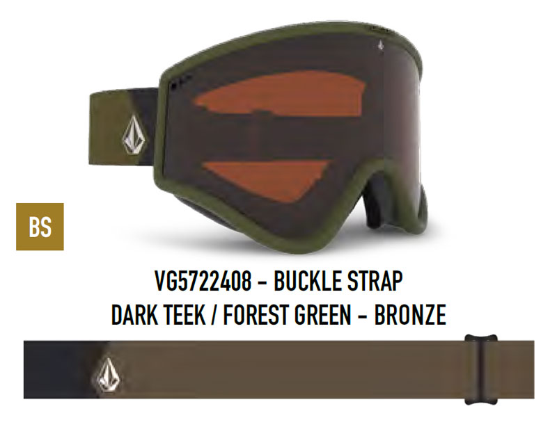 22-23 VOLCOM/ボルコム YAE バックルストラップ メンズ レディース ゴーグル ジャパンフィット スノーボード スキー 2023  予約商品 | BREAKOUT