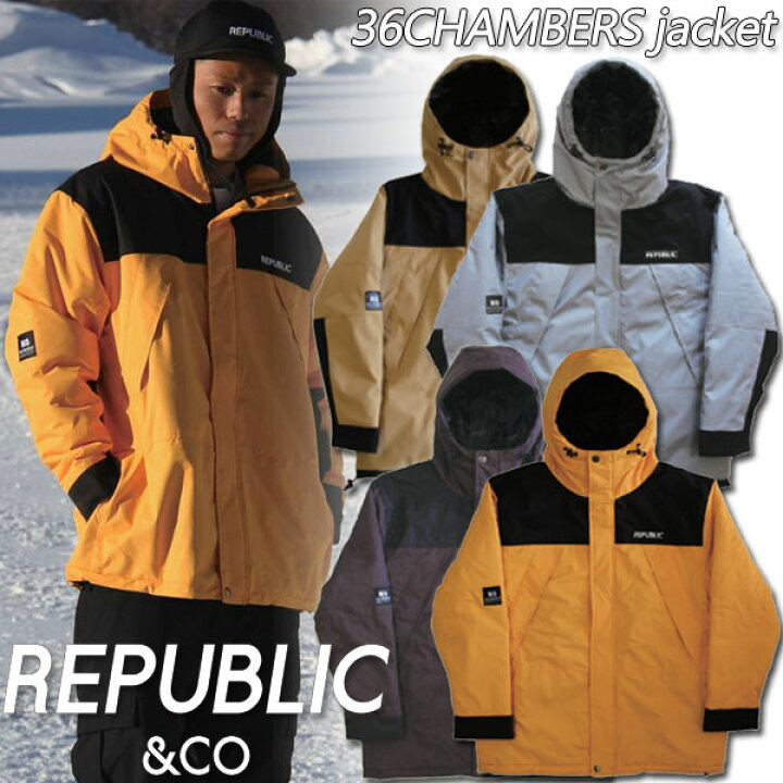 楽天市場】即出荷 22-23 REPUBLIC &CO/リパブリック 36CHAMBERS jacket  
