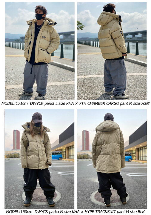 楽天市場】22-23 REPUBLIC &CO/リパブリック DWYCK parka メンズ 