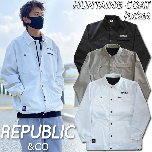 楽天市場】22-23 REPUBLIC &CO/リパブリック HUNTAING COAT jacket