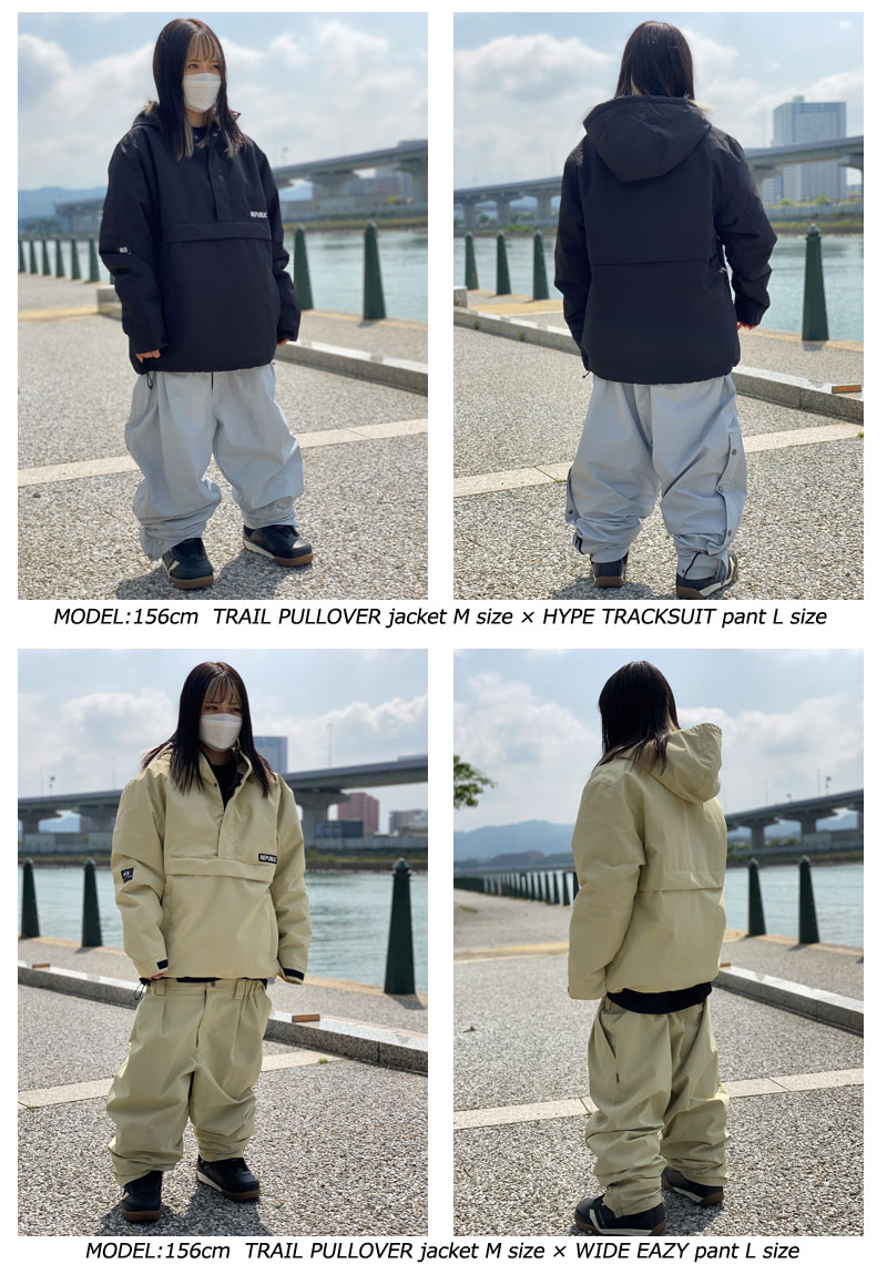 楽天市場】22-23 REPUBLIC &CO/リパブリック TRAIL PULLOVER jacket 