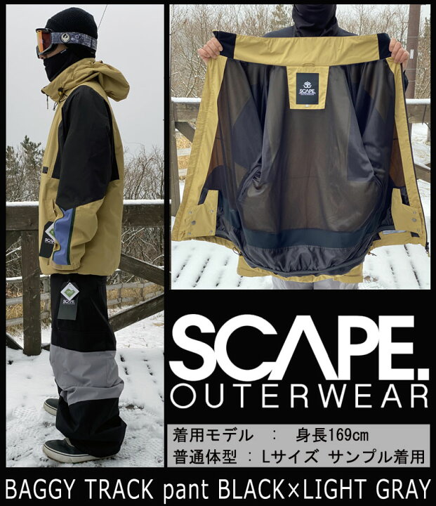 楽天市場】22-23 SCAPE/エスケープ TRACK jacket メンズ レディース  