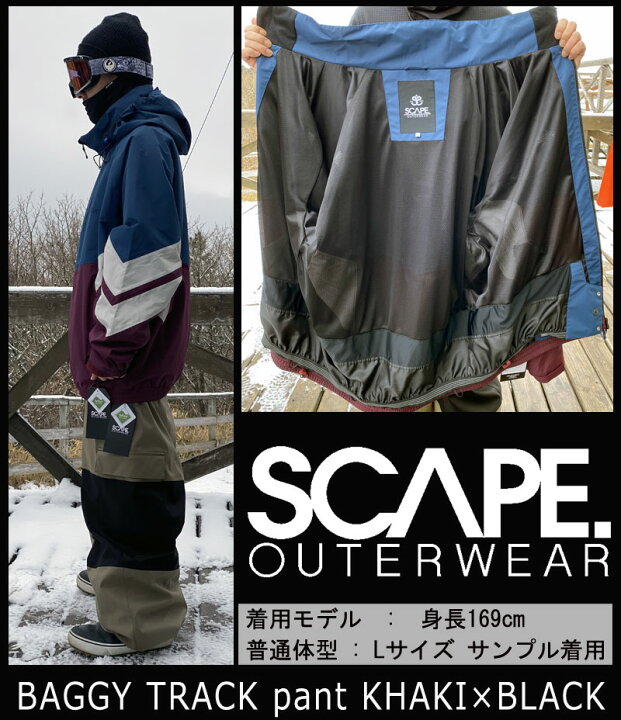 楽天市場】22-23 SCAPE/エスケープ TRACK2 jacket メンズ レディース  