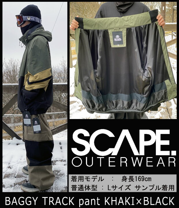 楽天市場】22-23 SCAPE/エスケープ TRACK2 jacket メンズ レディース  