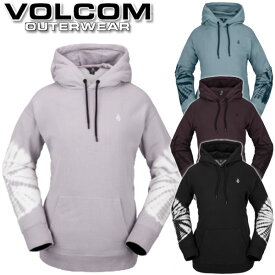 即出荷 22-23 VOLCOM/ボルコム COSTUS PULLOVER fleece レディース セカンドレイヤー フーディー スノーボードウェア 2023 型落ち