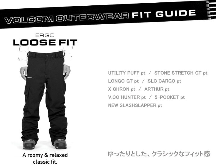 楽天市場】22-23 VOLCOM/ボルコム NEW SLASHSLAPPER pant メンズ 