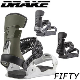 即出荷 23-24 DRAKE / ドレイク FIFTY フィフティー メンズ レディース ビンディング バインディング スノーボード 2024