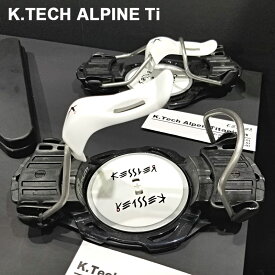 23-24 KESSLER ケスラー K.Tech Alpin Titanium チタニウム F2OEM バインディング メンズ レディース スノーボード 2024