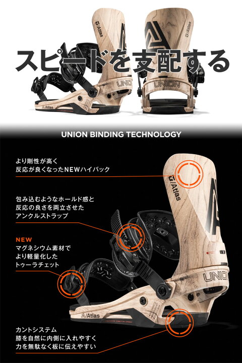 楽天市場】23-24 UNION/ユニオン ATLAS アトラス メンズ レディース  