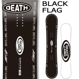 23-24 DEATH LABEL / デスレーベル BLACK FLAG ブラックフラッグ メンズ レディース スノーボード グラトリ キッカー 板 2024 型落ち