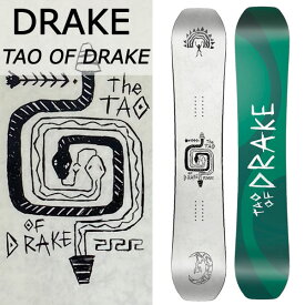 23-24 DRAKE / ドレイク TAO OF DRAKE タオオブドレイク メンズ レディース スノーボード グラトリ 板 2024