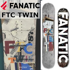 23-24 FANATIC / ファナティック FTC TWIN エフティーシーツイン メンズ レディース スノーボード 板 2024 型落ち