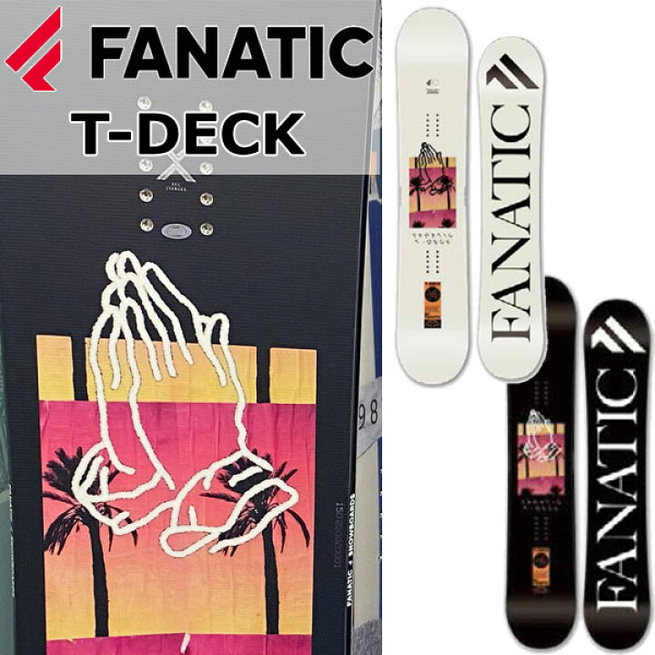 楽天市場】23-24 FANATIC / ファナティック T-DECK ティーデッキ 