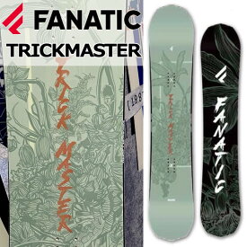 23-24 FANATIC / ファナティック TRICKMASTER トリックマスター メンズ スノーボード グラトリ 板 2024 型落ち