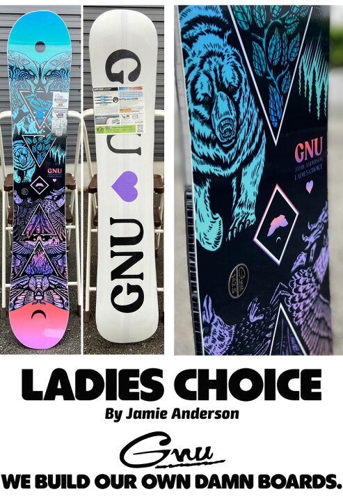 楽天市場】【WAX無料キャンペーン対象】23-24 GNU / グヌー LADIES  