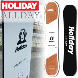 23-24 HOLIDAY / ホリデー ALLDAY オールデイ メンズ レディース スノーボード グラトリ パーク ジブ 板 2024 型落ち