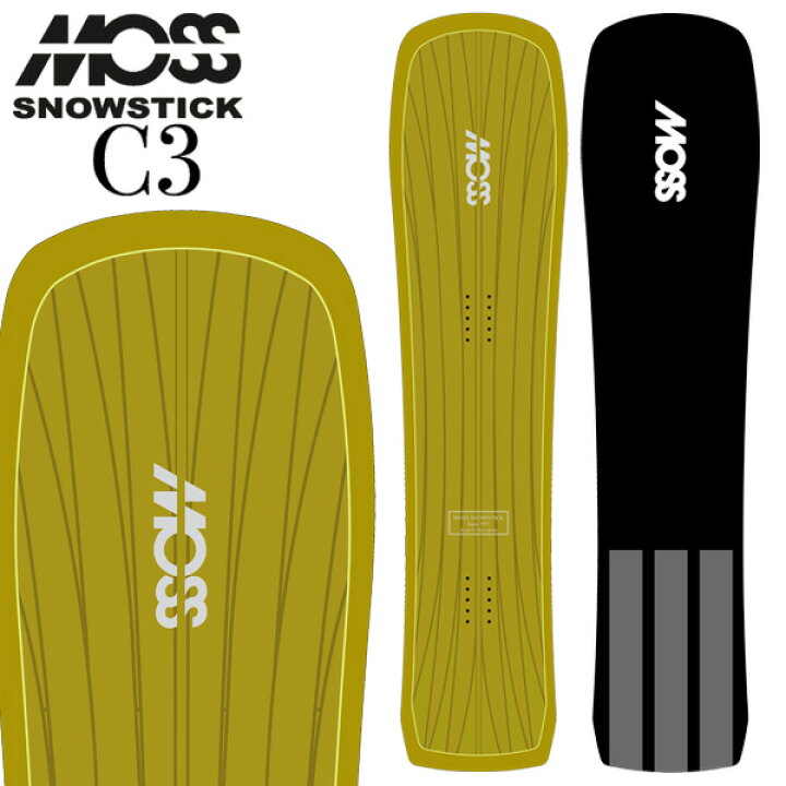 楽天市場】23-24 MOSS SNOWSTICK/モススノースティック C3 チャネル3  