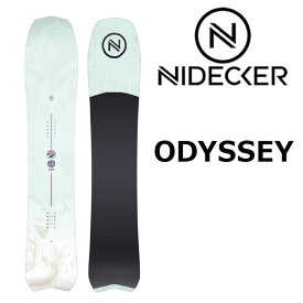 23-24 NIDECKER / ナイデッカー ODYSSEY オデッセイ レディース スノーボード パウダー 板 2024 型落ち