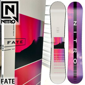 23-24 NITRO / ナイトロ FATE フェイト レディース スノーボード パーク カービング 板 2024 型落ち