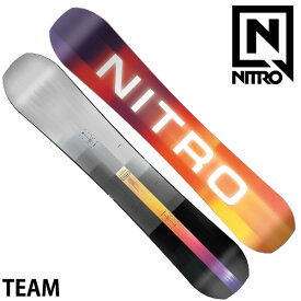 23-24 NITRO / ナイトロ TEAM チーム メンズ レディース スノーボード パーク カービング 板 2024 型落ち