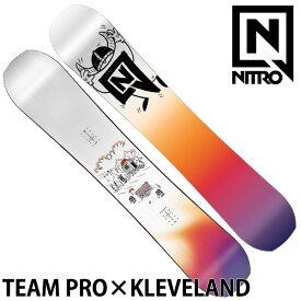 23-24 NITRO / ナイトロ TEAM PRO MARCUS KLEVELAND チームプロ メンズ レディース スノーボード パーク カービング 板 2024 型落ち