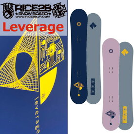 【楽天SSポイントUP】23-24 RICE28 / ライス LEVERAGE レバレッジ メンズ レディース スノーボード グラトリ 板 2024 型落ち