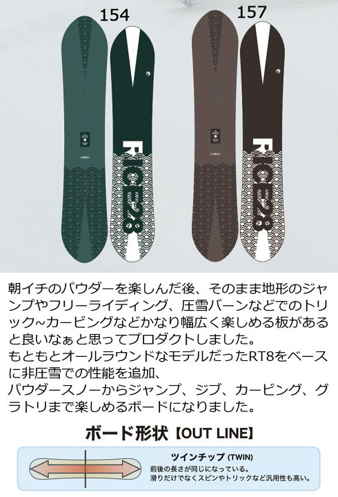楽天市場】23-24 RICE28 / ライス RT8 TWIN PIN メンズ レディース 