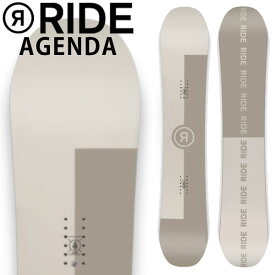 23-24 RIDE / ライド AGENDA アジェンダ メンズ スノーボード グラトリ ジブ 板 2024
