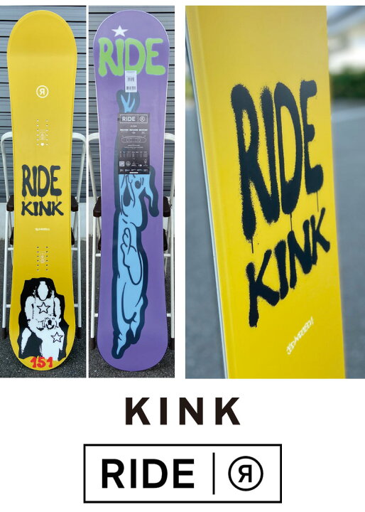楽天市場】23-24 RIDE / ライド KINK キンク メンズ スノーボード ジブ  