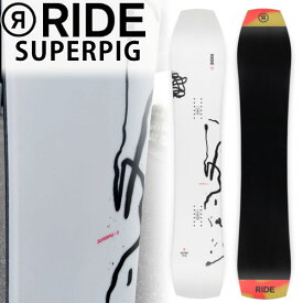 23-24 RIDE / ライド SUPERPIG スーパーピグ メンズ レディース スノーボード パウダー カービング 板 2024