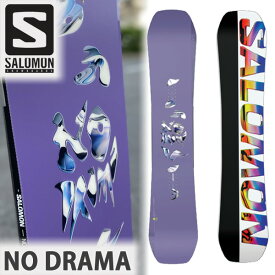 23-24 SALOMON / サロモン NO DRAMA ノードラマ レディース スノーボード パーク 板 2024 型落ち