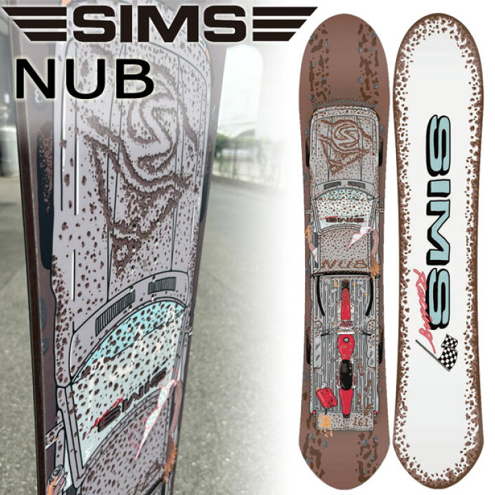 楽天市場】23-24 SIMS / シムス NUB ナブ メンズ スノーボード 