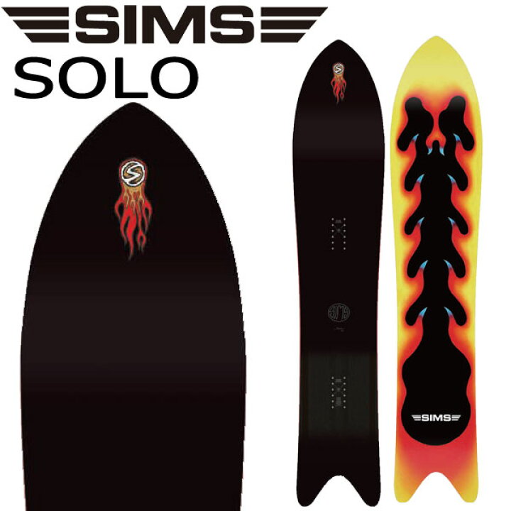 楽天市場】23-24 SIMS / シムス SOLO ソロ メンズ スノーボード  