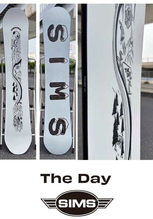 楽天市場】23-24 SIMS / シムス THE DAY ザ デイ メンズ スノーボード 