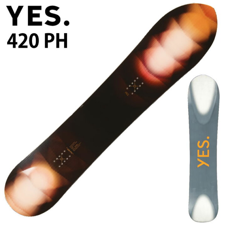 楽天市場】23-24 YES / イエス 420 PH メンズ レディース スノーボード 