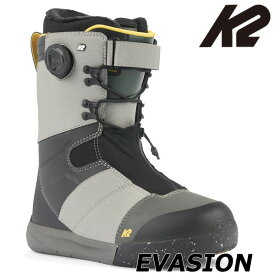 23-24 K2/ケーツー EVASION エバージョン メンズ レディース ブーツ シューレース 熱成型対応 スノーボード 2024