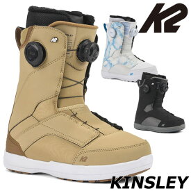 23-24 K2/ケーツー KINSLEY キンスレイ レディース ブーツ ダブルボア 熱成型対応 スノーボード 2024